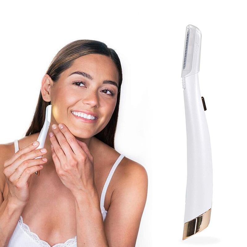 Exfoliant facial à LED pour épilation du visage
