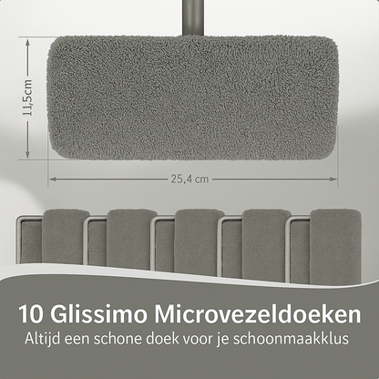 Herbruikbare microvezel mop pads 10 stuks