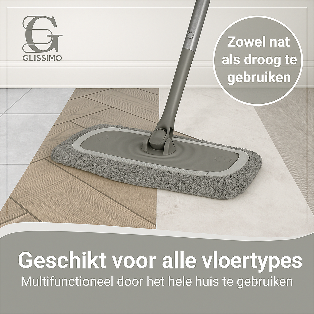 Herbruikbare microvezel mop pads 10 stuks