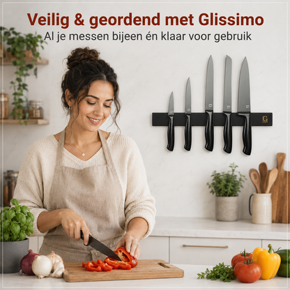 Glissimo Cookware - Magnetische Messenhouder (40 cm)