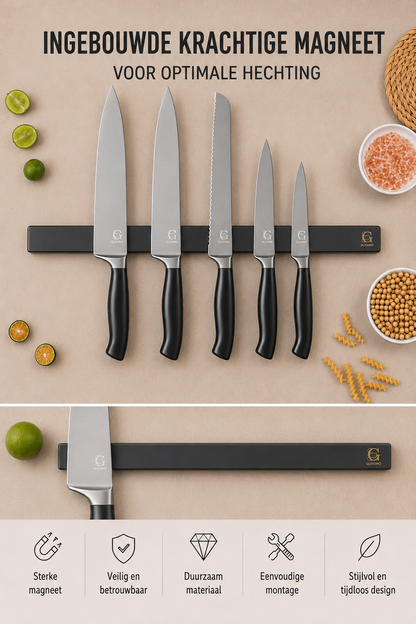 Glissimo Cookware - Magnetische Messenhouder (40 cm)