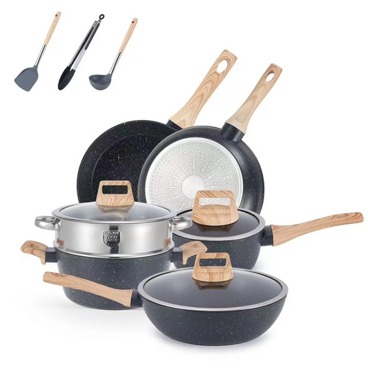 Glissimo Cookware – 12-delige Pannenset