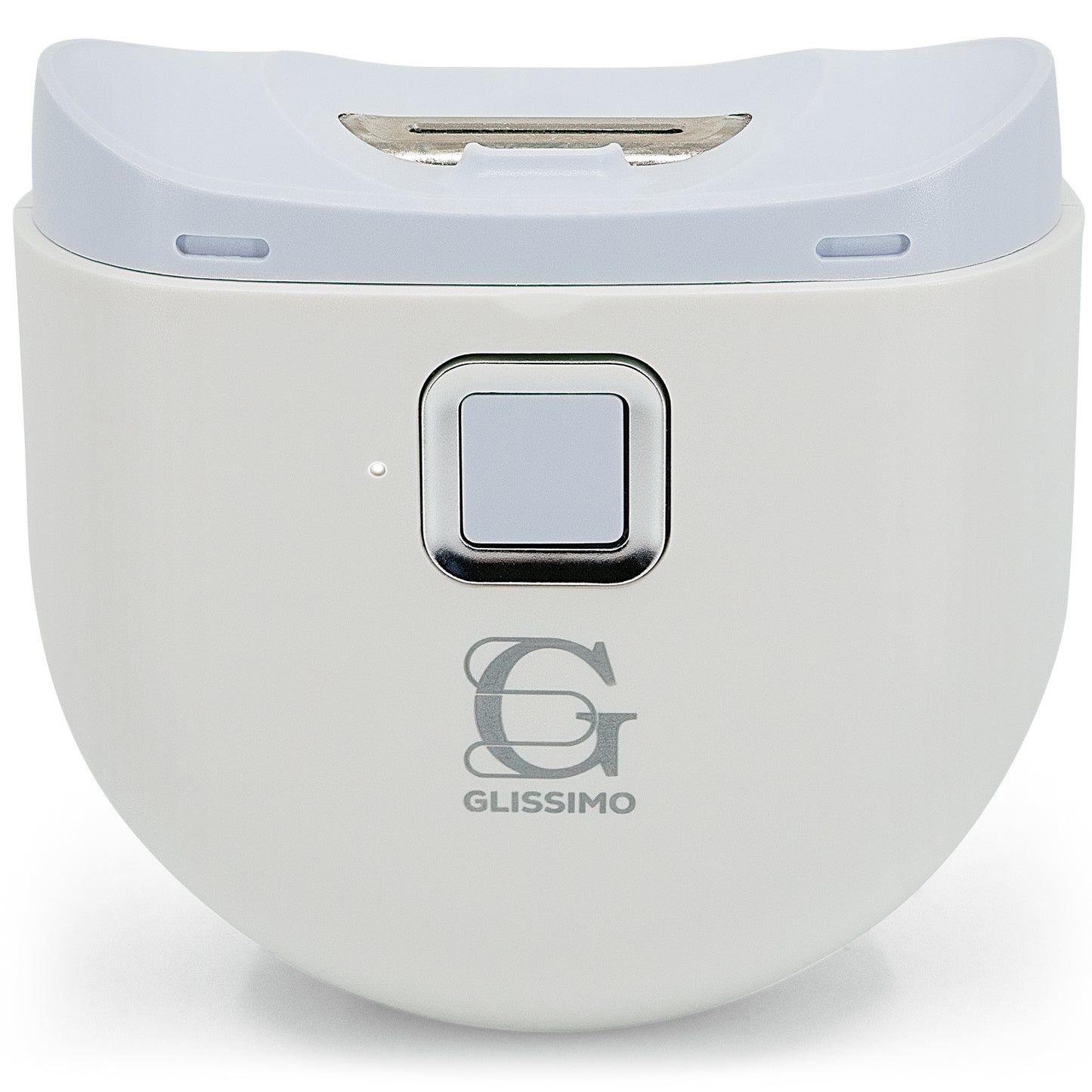 Glissimo Electric Nail Clipper – Rechargeable Nail Trimmer with LED Light for Babies, Kids & Adults – Safe, Precise & Portable – White