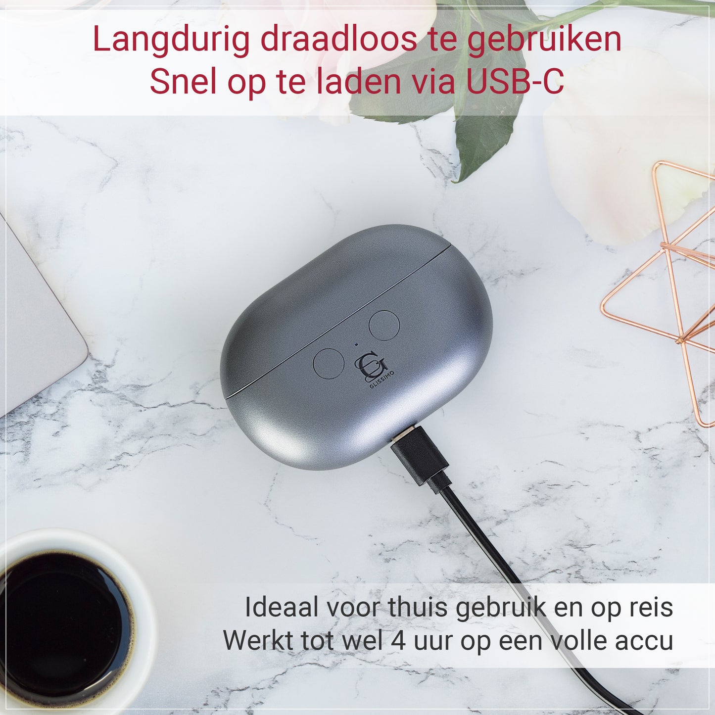 Glissimo - 3 in 1 - Professionele Elektrische Nagelknipper – Nagelfrees – Vinger en Teen Schaar - Met Opzetstukken voor polijsten & Nagelriemverzorging – Manicure & Pedicure - Baby Nagels - Nagelvijl - Veilig voor Baby's, Kinderen & Volwassenen