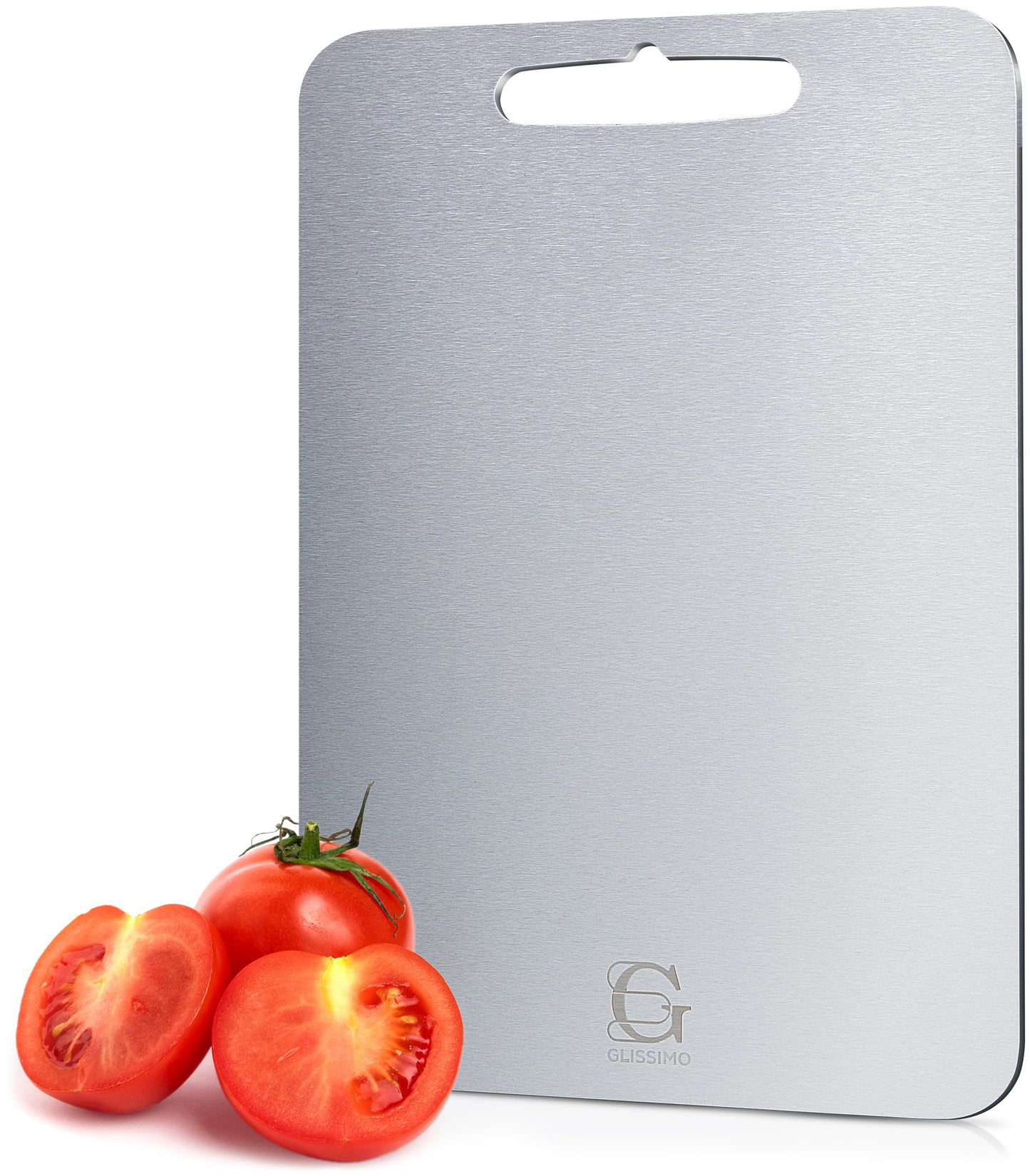 Glissimo Stainless Steel Cutting Board – Durable, Hygienic & Dishwasher Safe – Scratch Resistant & Antibacterial